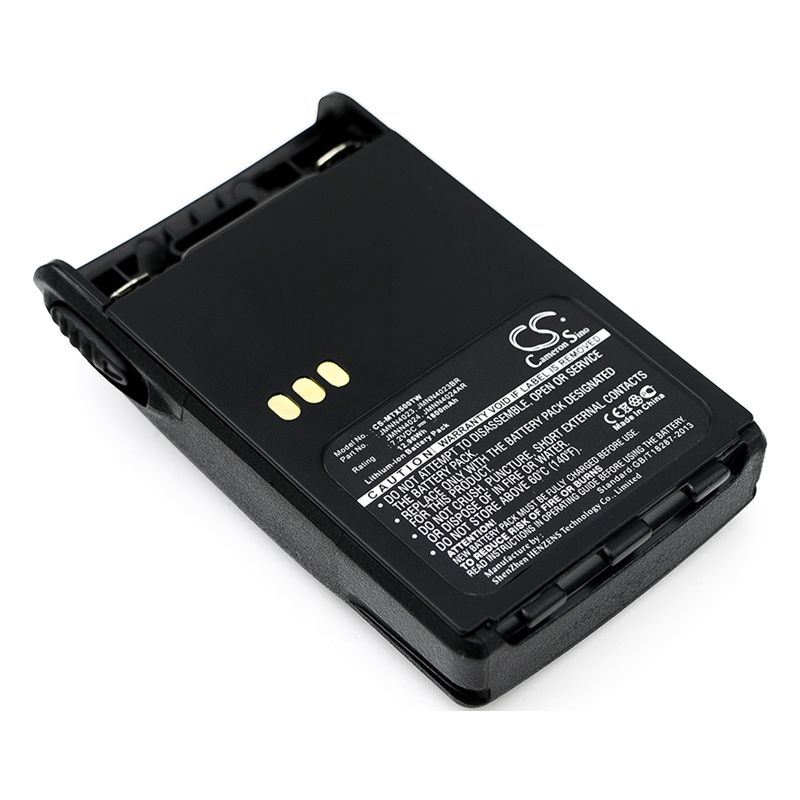 Li-ion Battery fits Motorola, Ex500, Ex560, Ex560 Xls 7.2V, 1800mAh Two-Way Radio Cameron Sino Technology Limited