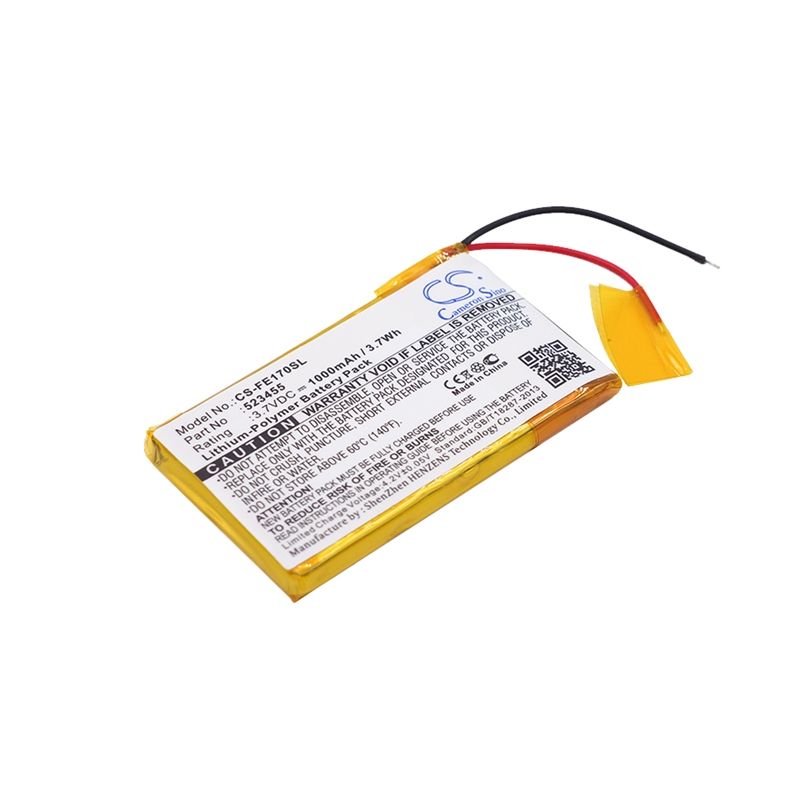 Li-polymer Battery Fits Fiio, E17, E7, 3.7v, 1000mah Amplifier Cameron Sino Technology Limited