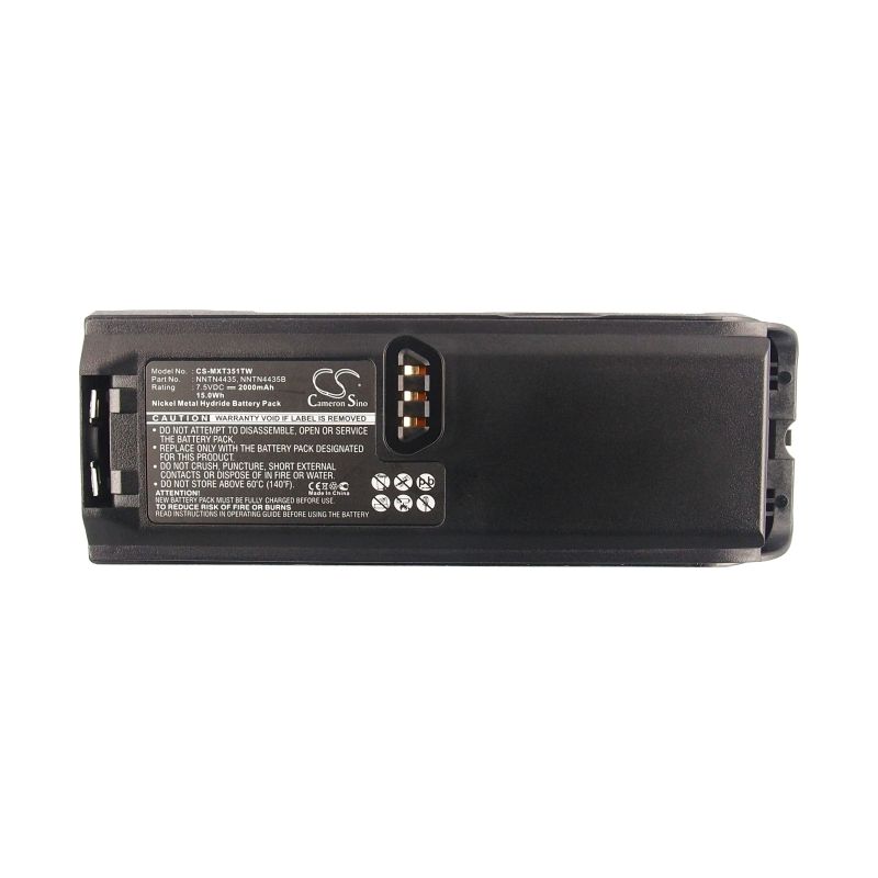 Ni-mh Battery Fits Motorola, Ntn8293, Ntn8294, Tetra Mtp200 7.5v, 2000mah Two-Way Radio Cameron Sino Technology Limited