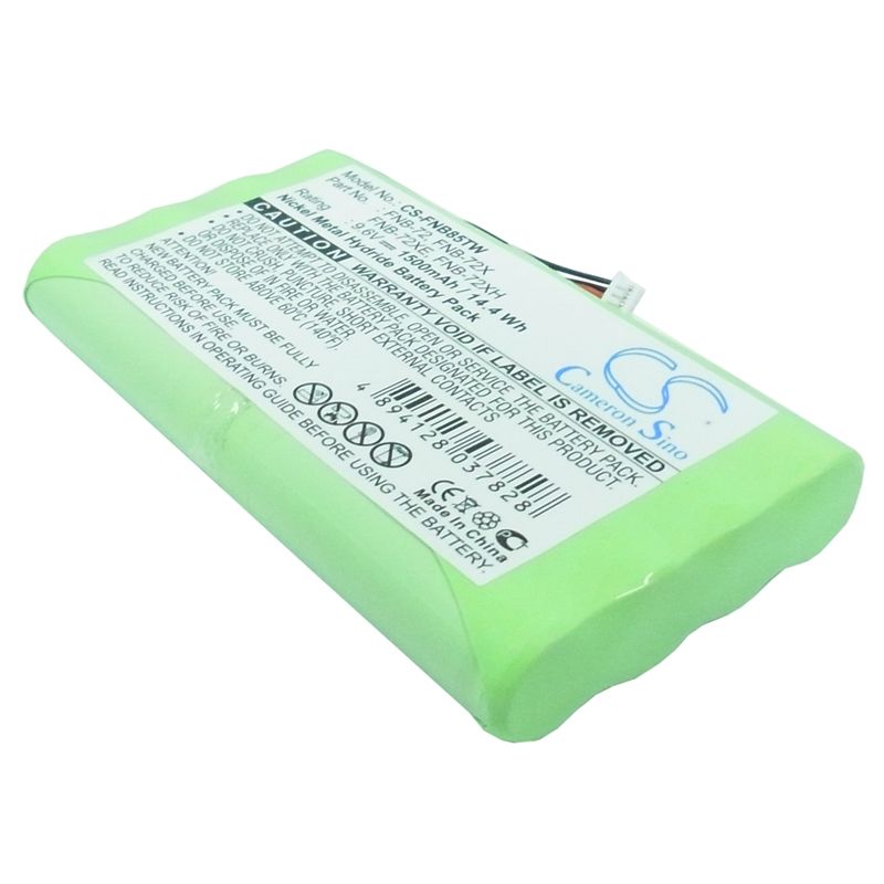 Ni-MH Battery fits Vertex, Ft-817, Ft-817nd, Yaesu 9.6V, 1500mAh Two-Way Radio Cameron Sino Technology Limited
