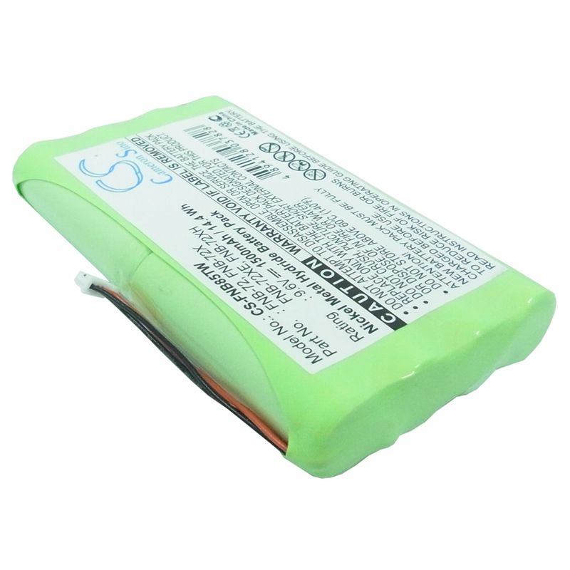 Ni-MH Battery fits Vertex, Ft-817, Ft-817nd, Yaesu 9.6V, 1500mAh Two-Way Radio Cameron Sino Technology Limited