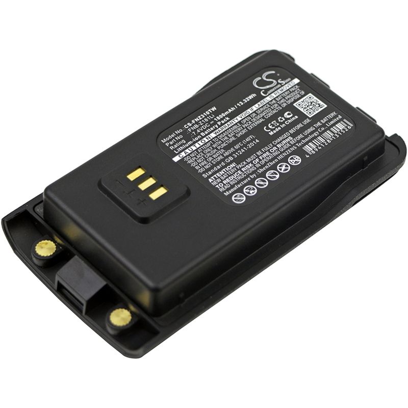 Li-ion Battery fits Vertex, Evx-c31, Vz-30, Vz-30-d0-5 7.4V, 1800mAh Two-Way Radio Cameron Sino Technology Limited
