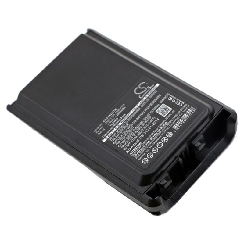 Li-ion Battery Fits Vertex, Vx230, Vx-230, Vx-231 7.4v, 2600mah Two-Way Radio Cameron Sino Technology Limited