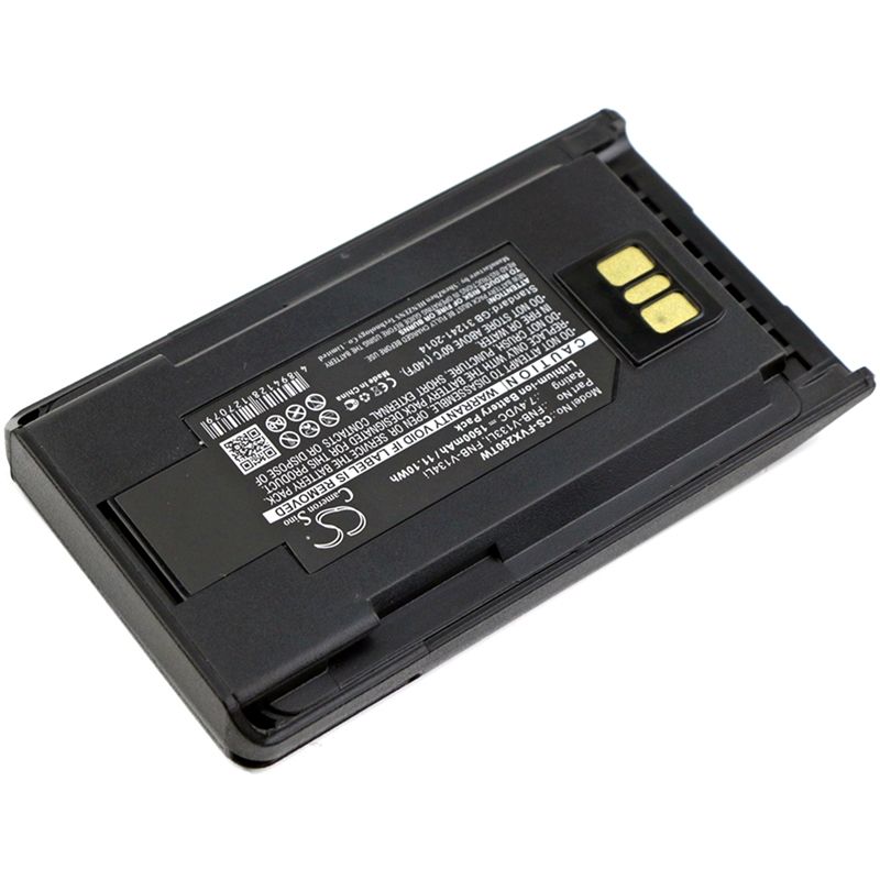 Li-ion Battery Fits Vertex, Evx-231, Evx-261, Evx-530 7.4v, 1500mah Two-Way Radio Cameron Sino Technology Limited