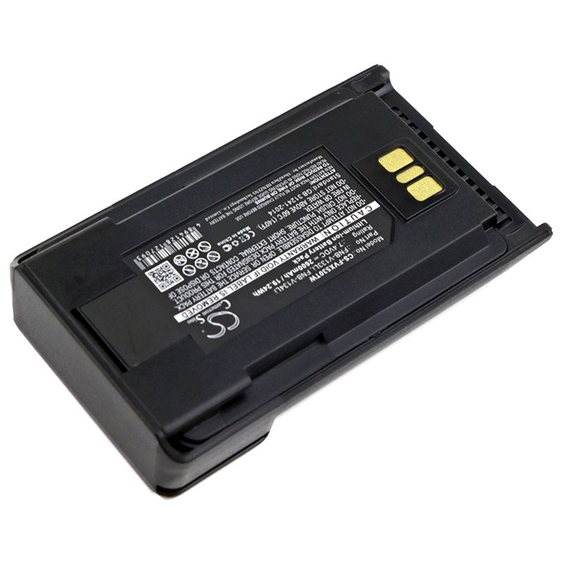 Li-ion Battery Fits Vertex, Evx-231, Evx-261, Evx-530 7.4v, 2600mah Two-Way Radio Cameron Sino Technology Limited