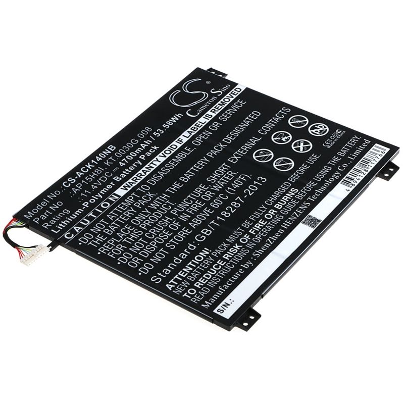 Li-polymer Battery Fits Acer, Ao1-431-c139, Ao1-431-c4xg, Ao1-431-c7f9 11.4v, 4700mah Notebook & Laptop Cameron Sino Technology Limited