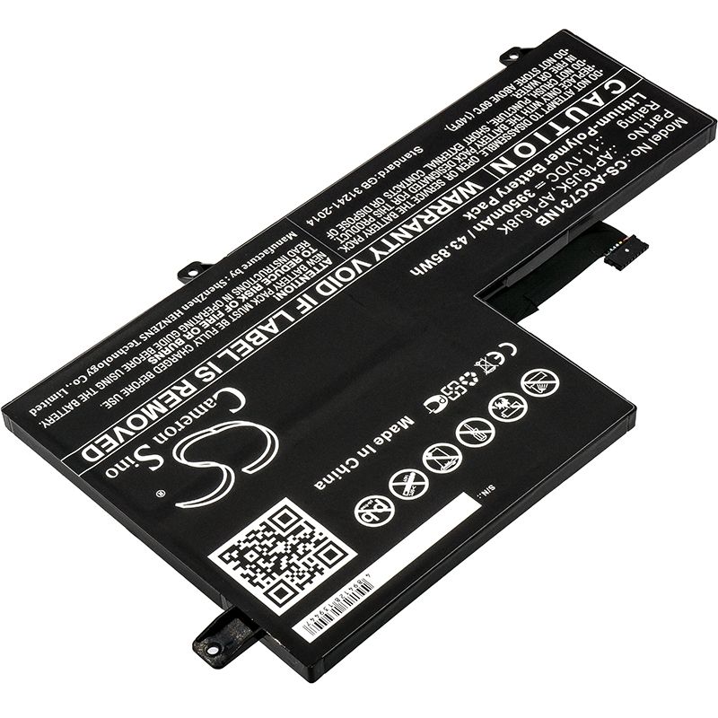 Li-Polymer Battery fits Acer, C731, C731-c78g, C731-c7p9 11.1V, 3950mAh Notebook & Laptop Cameron Sino Technology Limited