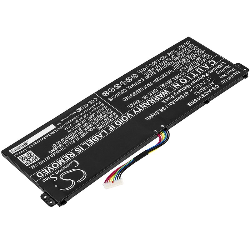 Li-polymer Battery Fits Acer, Aspire 3 A315-21, Aspire 3 A315-21-62yq, Aspire 3 A315-21-63f1 7.7v, 4750mah Notebook & Laptop Cameron Sino Technology Limited