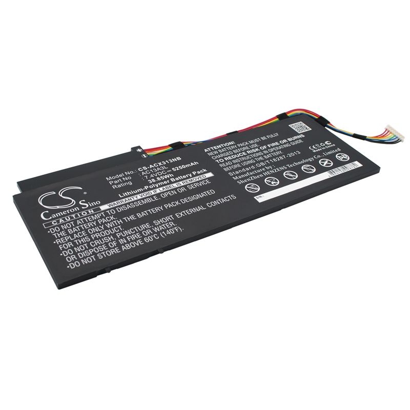 Li-Polymer Battery fits Acer, Aspire P3-131, Aspire P3-131-21292g06as, Aspire P3-131-21292g12as 7.4V, 5250mAh Notebook & Laptop Cameron Sino Technology Limited