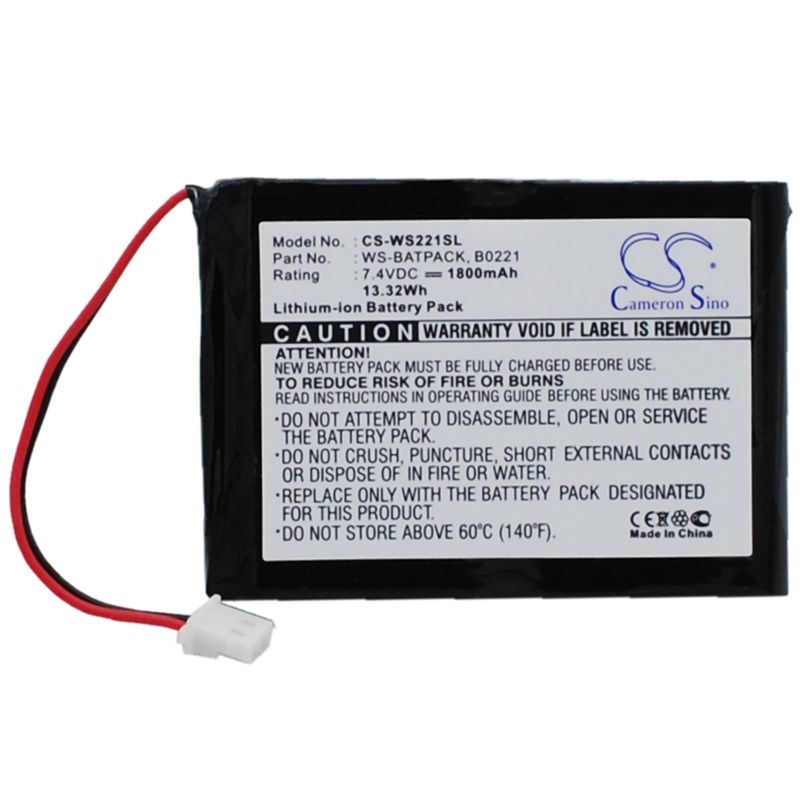 Li-ion Battery fits William, Sound Sorin, William 7.4V, 1800mAh Amplifier Cameron Sino Technology Limited