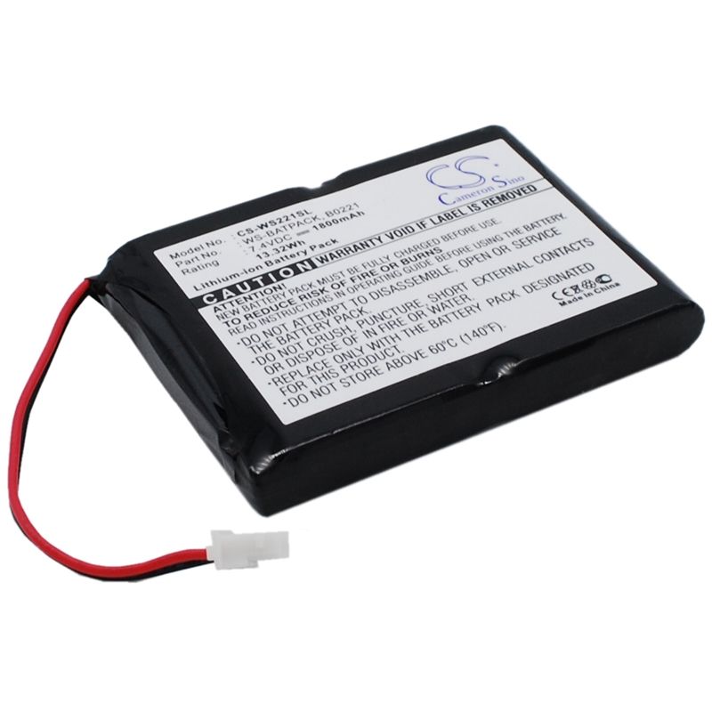 Li-ion Battery fits William, Sound Sorin, William 7.4V, 1800mAh Amplifier Cameron Sino Technology Limited