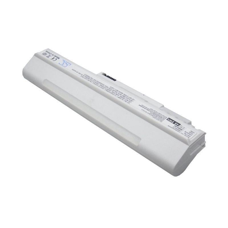 White 11.1V 4400mAh Acer, Aspire One, Aspire One 531h, Aspire One 531h-1440 Replacement Battery Notebook & Laptop Cameron Sino Technology Limited