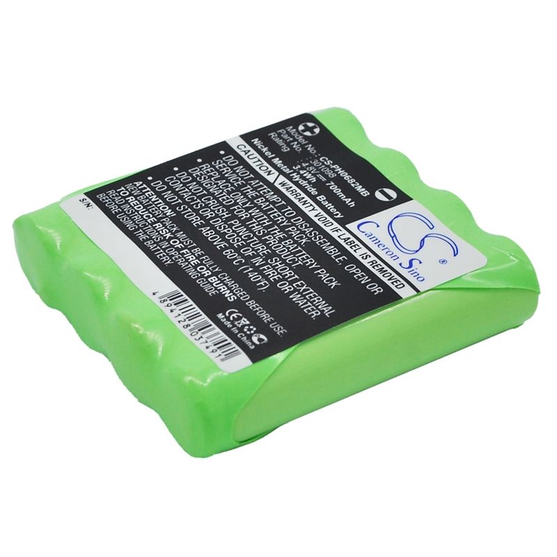 Ni-MH Battery fits Harting & Helling, Bug 2004 Baby Monitor, Mbf 4848, Mbf 6666 4.8V, 700mAh BabyPhone Cameron Sino Technology Limited