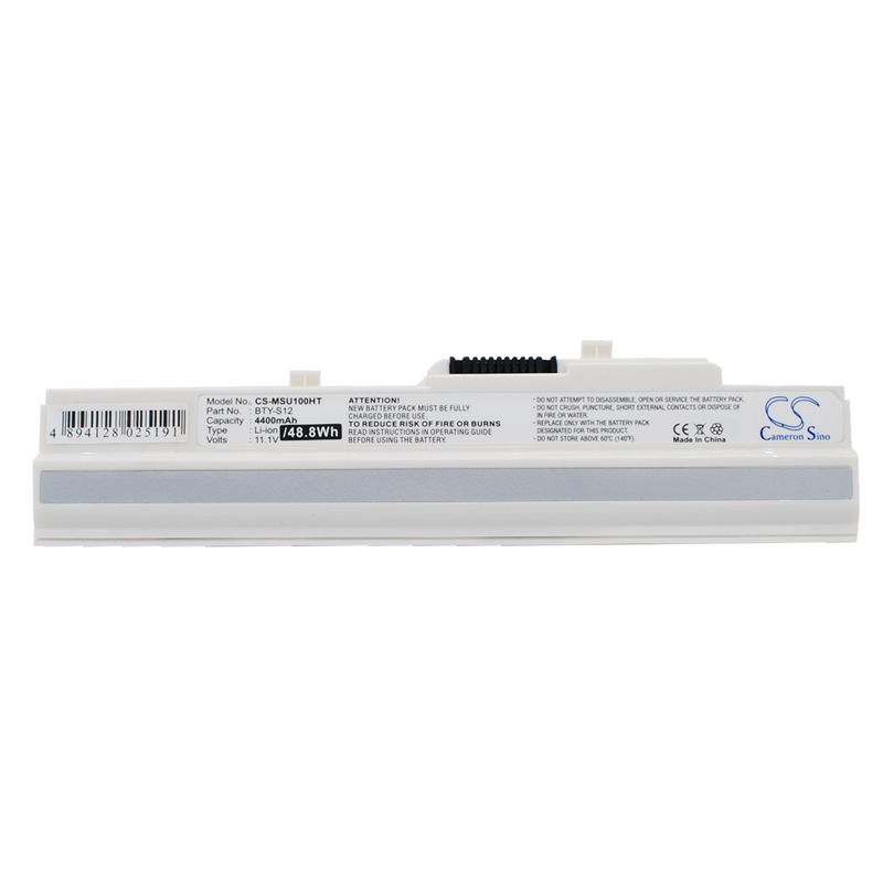 White 11.1V 4400mAh Advent, 4211, 4212, Ahtec Replacement Battery Notebook & Laptop Cameron Sino Technology Limited