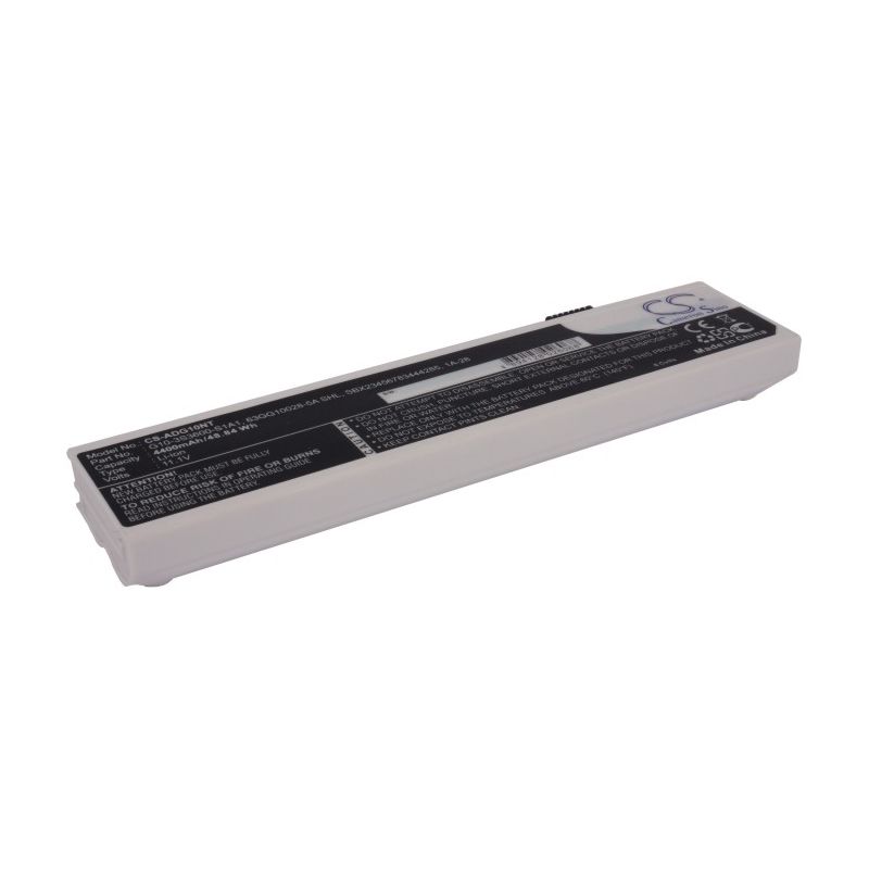 White 11.1V 4400mAh Advent, 4213, Ecs, G10l Replacement Battery Notebook & Laptop Cameron Sino Technology Limited