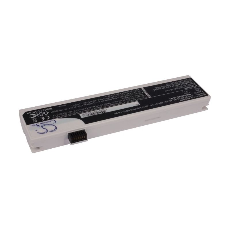 White 11.1V 4400mAh Advent, 4213, Ecs, G10l Replacement Battery Notebook & Laptop Cameron Sino Technology Limited