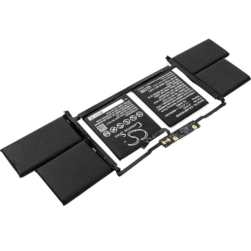 Li-polymer Battery Fits Apple, A1707, Macbook Pro "core I7" 2.6 15" Touch/late 2016 11.4v, 6600mah Notebook & Laptop Cameron Sino Technology Limited