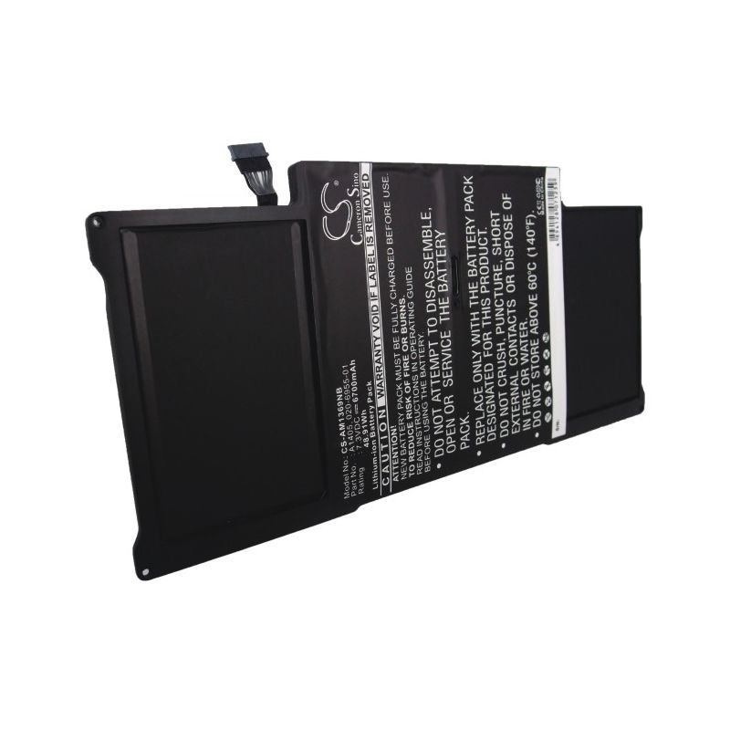 Li-polymer Battery Fits Apple, Macbook Air 13.3 Mc503b/a, Macbook Air 13.3 Mc503e/a, Macbook Air 13.3 Mc503ll/a 7.3v, 6700mah Notebook & Laptop Cameron Sino Technology Limited