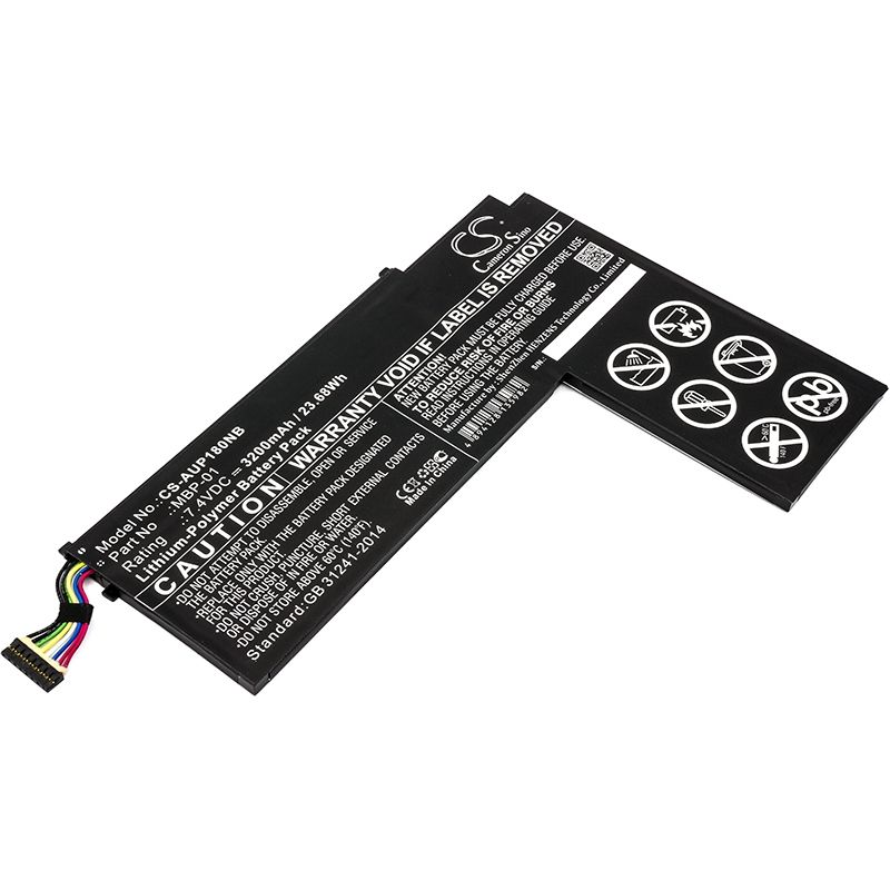 Li-polymer Battery Fits Asus, P1801-b037k, Transformer Aio P1801 7.4v, 3200mah Computer Cameron Sino Technology Limited (Suspended)