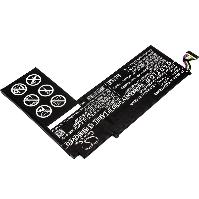 Li-polymer Battery Fits Asus, P1801-b037k, Transformer Aio P1801 7.4v, 3200mah Computer Cameron Sino Technology Limited (Suspended)