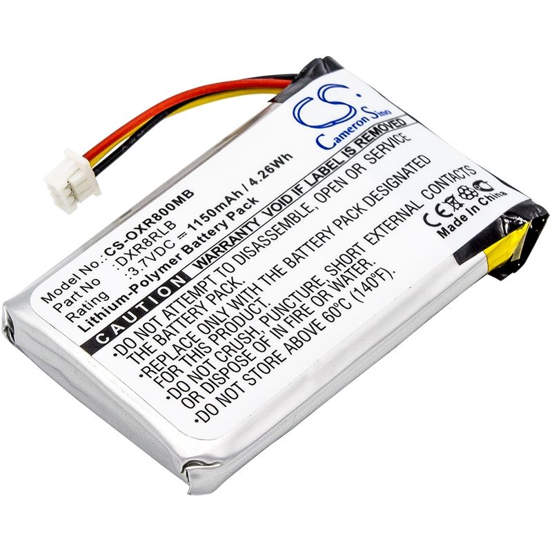 Li-polymer Battery Fits Infant Optics, Dxr-8, Infant Optics 3.7v, 1150mah BabyPhone Cameron Sino Technology Limited