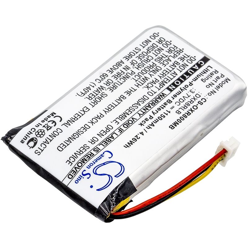 Li-polymer Battery Fits Infant Optics, Dxr-8, Infant Optics 3.7v, 1150mah BabyPhone Cameron Sino Technology Limited