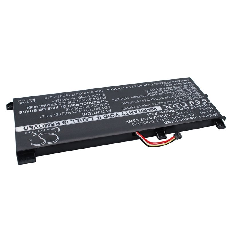 Li-polymer Battery Fits Asus, Vivobook S451, Vivobook S451la, Vivobook S451lb 7.5v, 5050mah Notebook & Laptop Cameron Sino Technology Limited