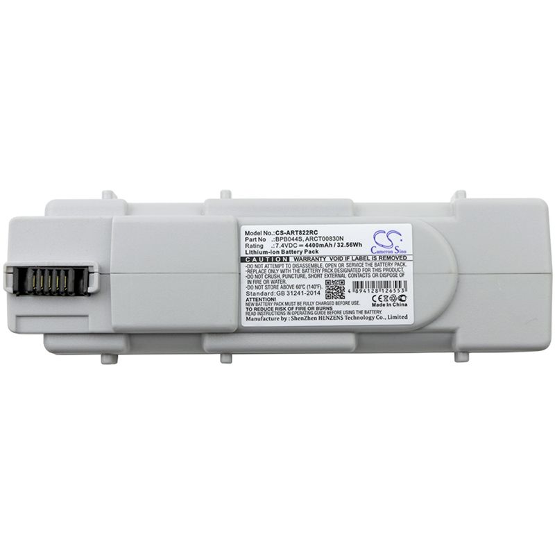 White 7.4V 4400mAh Arris, Mg5000, Mg5220, Svg2482ac Replacement Battery Cable Modem Cameron Sino Technology Limited
