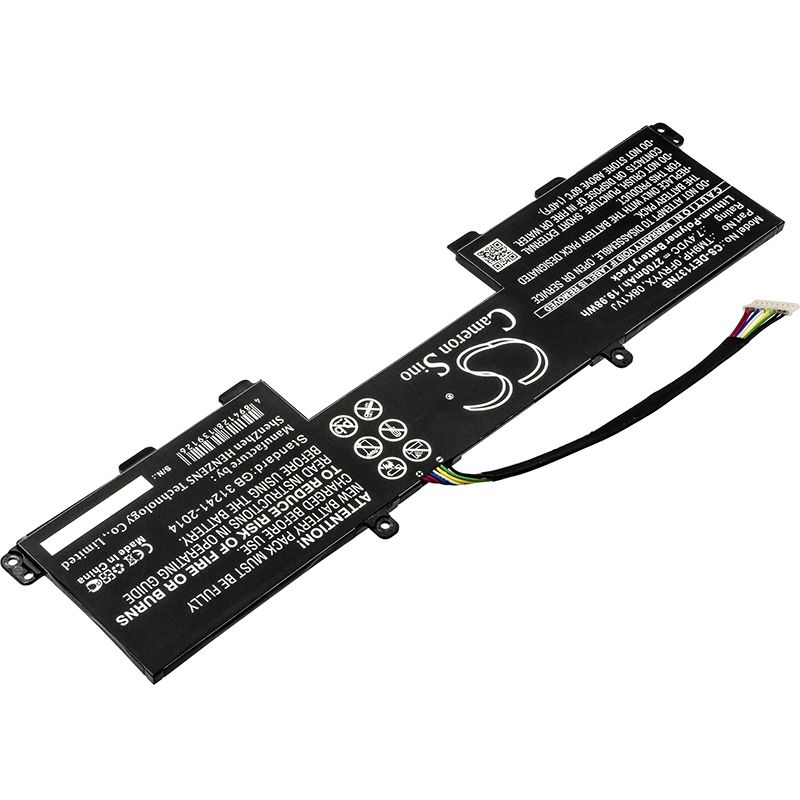 Li-polymer Battery Fits Dell, Latitude 13 7350 7.4v, 2700mah Notebook & Laptop Cameron Sino Technology Limited