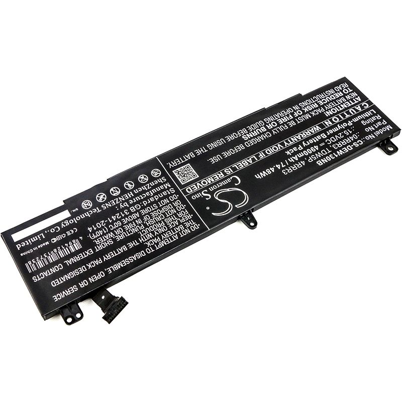 Li-polymer Battery Fits Dell, Alienware 13 R3, Alw13c 15.2v, 4900mah Notebook & Laptop Cameron Sino Technology Limited