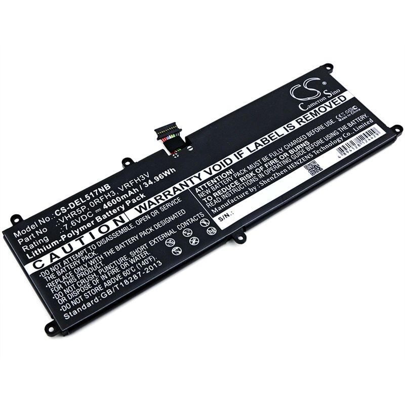 Li-polymer Battery Fits Dell, Latitude 11 5175, Latitude 11 5179 7.6v, 4600mah Notebook & Laptop Cameron Sino Technology Limited