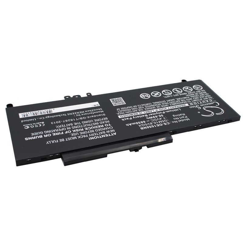 Li-polymer Battery Fits Dell, Latitude 15 5000, Latitude 3150, Latitude 3160 7.4v, 6850mah Notebook & Laptop Cameron Sino Technology Limited