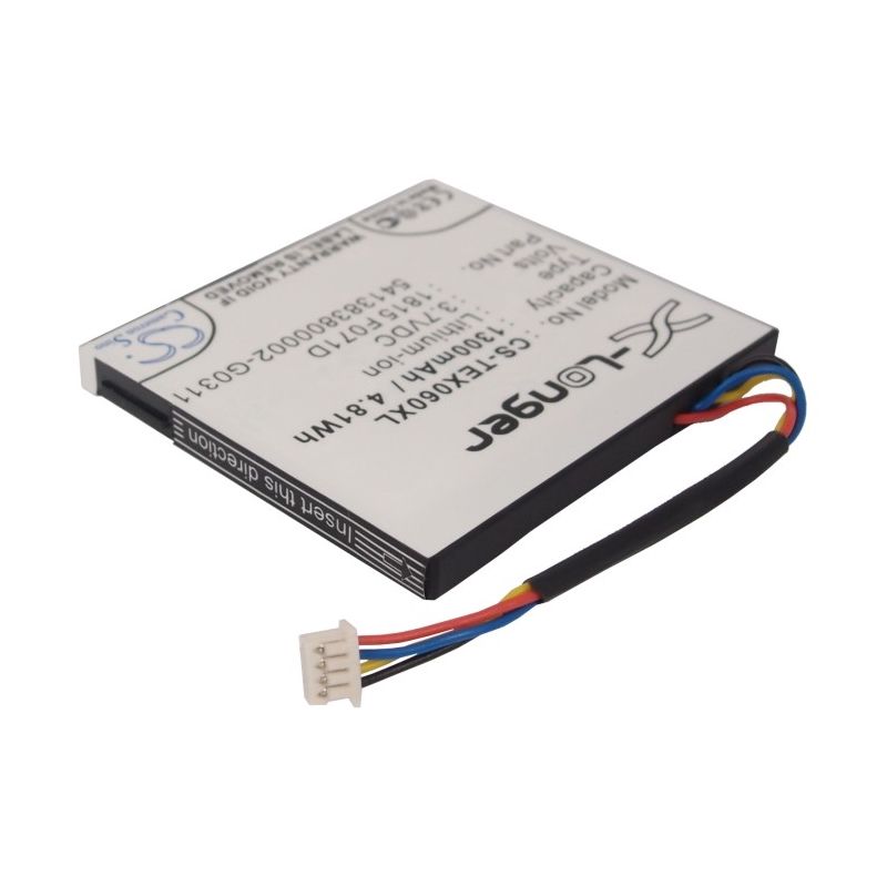 Li-ion Battery Fits Texas Instruments, N2/ac/2l1/a, Ti-84 C Silver, Ti-84 Plus C Silver Edition 3.7v, 1300mah Calculator Cameron Sino Technology Limited