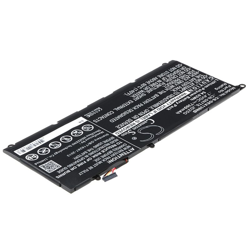 Li-polymer Battery Fits Dell, Xps 13 2015 9343, Xps 13 9343, Xps 13-9343 7.4v, 7300mah Notebook & Laptop Cameron Sino Technology Limited