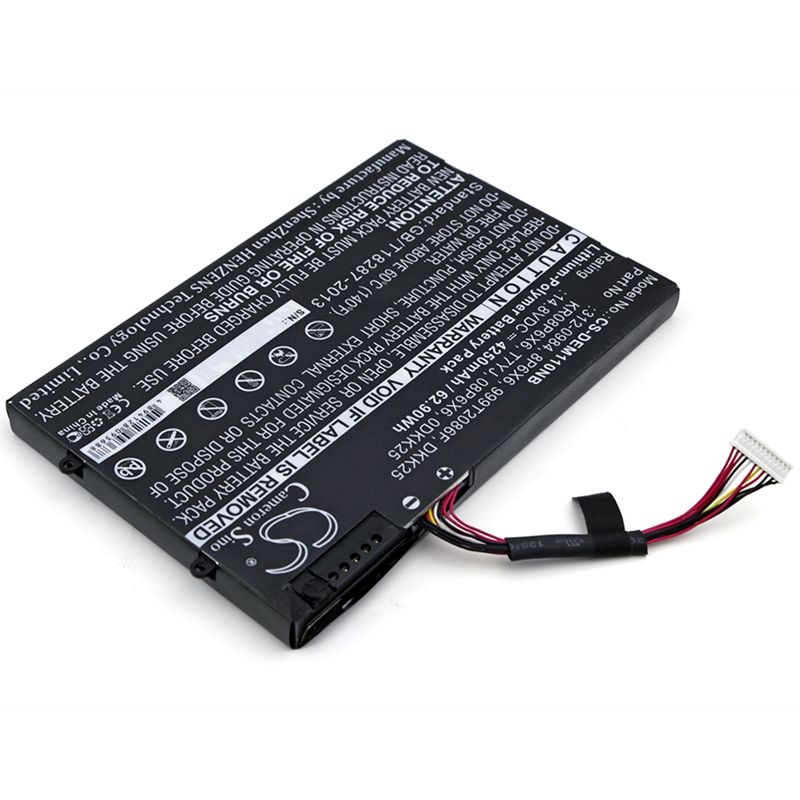 Li-polymer Battery Fits Dell, Alienware M11x, Alienware M11xr2, Alienware M11xr3 14.8v, 4250mah Notebook & Laptop Cameron Sino Technology Limited