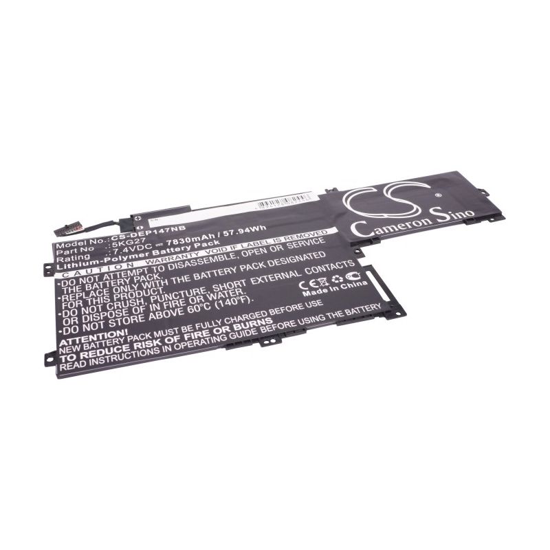 Li-Polymer Battery fits Dell, inspiron 14 7000, inspiron 14-7437 7.4V, 7830mAh Notebook & Laptop Cameron Sino Technology Limited