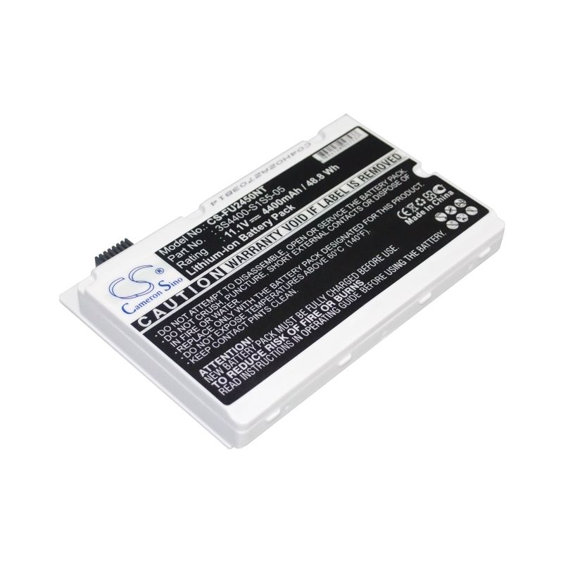 White 11.1V 4400mAh Fujitsu, amilo C7000, amilo C7002, amilo C7010 Replacement Battery Notebook & Laptop Cameron Sino Technology Limited
