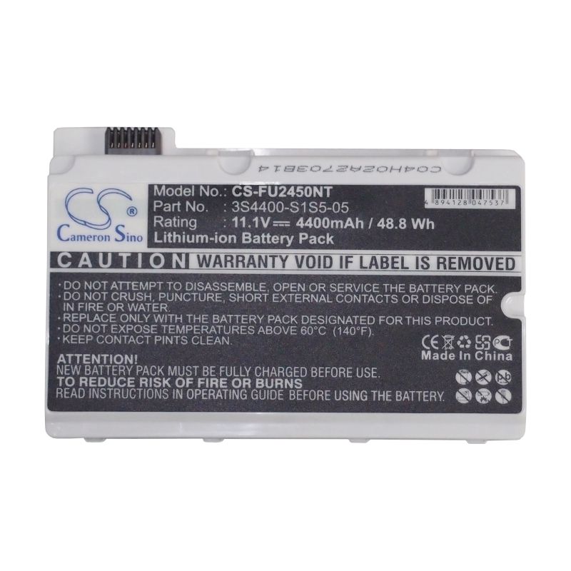 White 11.1V 4400mAh Fujitsu, amilo C7000, amilo C7002, amilo C7010 Replacement Battery Notebook & Laptop Cameron Sino Technology Limited