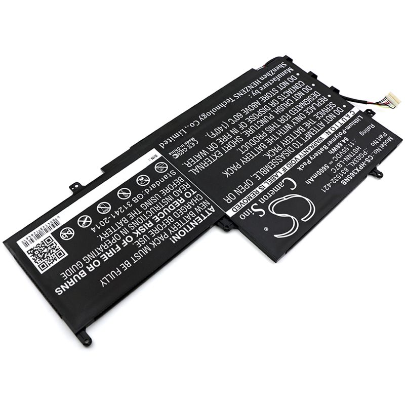 Li-polymer Battery Fits Hp, Spectre X360 15, Spectre X360 15 Ap011dx, Spectre X360 15 Ap011dx Convertible 11.55v, 5600mah Notebook & Laptop Cameron Sino Technology Limited