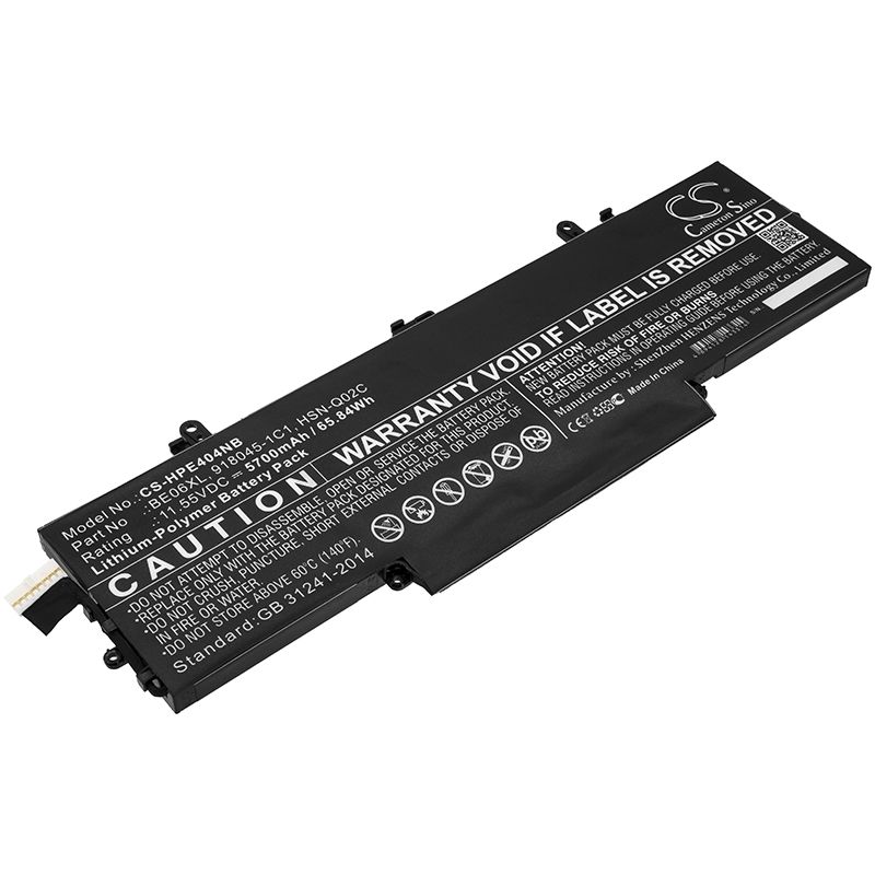 Li-polymer Battery Fits Hp, Elitebook 1040 G4, Elitebook 1040 G4-2xu40ut 11.55v, 5700mah Notebook & Laptop Cameron Sino Technology Limited