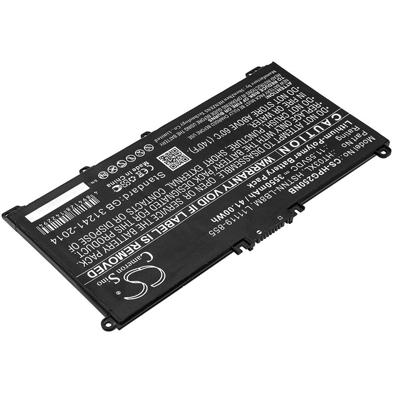 Li-polymer Battery Fits Hp, 15-cs, 17-by, 250 G7 11.55v, 3550mah Notebook & Laptop Cameron Sino Technology Limited