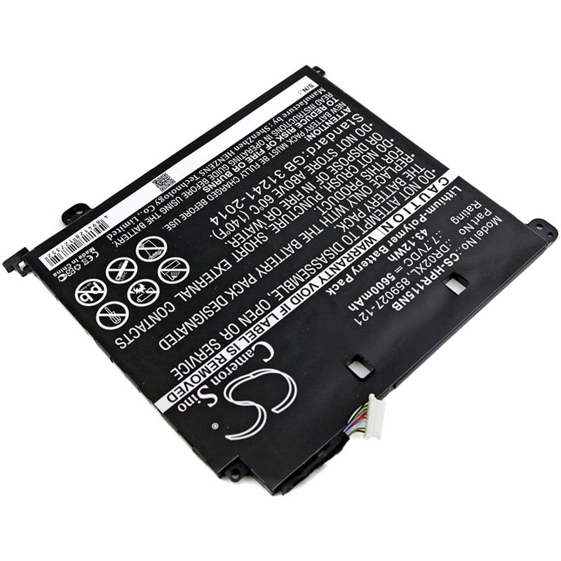 Li-Polymer Battery fits Hp, chromebook 11 G5, chromebook 11-v, chromebook 11-v011dx 7.7V, 5600mAh Notebook & Laptop Cameron Sino Technology Limited