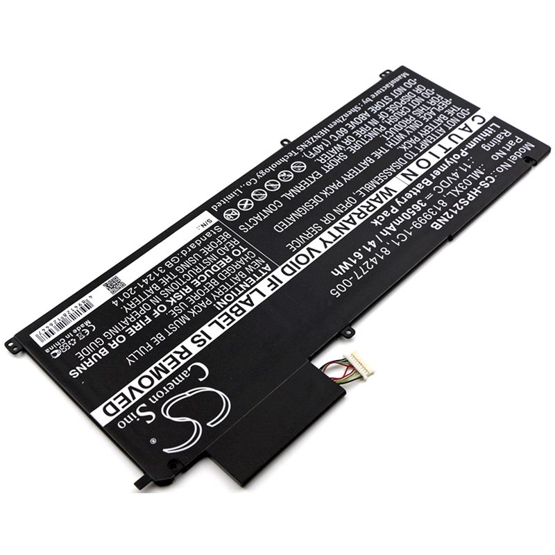 Li-polymer Battery Fits Hp, Spectre X2 12", Spectre X2 12-a001dx, Spectre X2 Detachable 12 11.4v, 3650mah Notebook & Laptop Cameron Sino Technology Limited