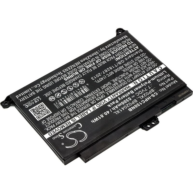 Li-polymer Battery Fits Hp, Pavilion 15-au010wm, Pavilion 15-au018wm, Pavilion Pc 15 7.7v, 5300mah Notebook & Laptop Cameron Sino Technology Limited