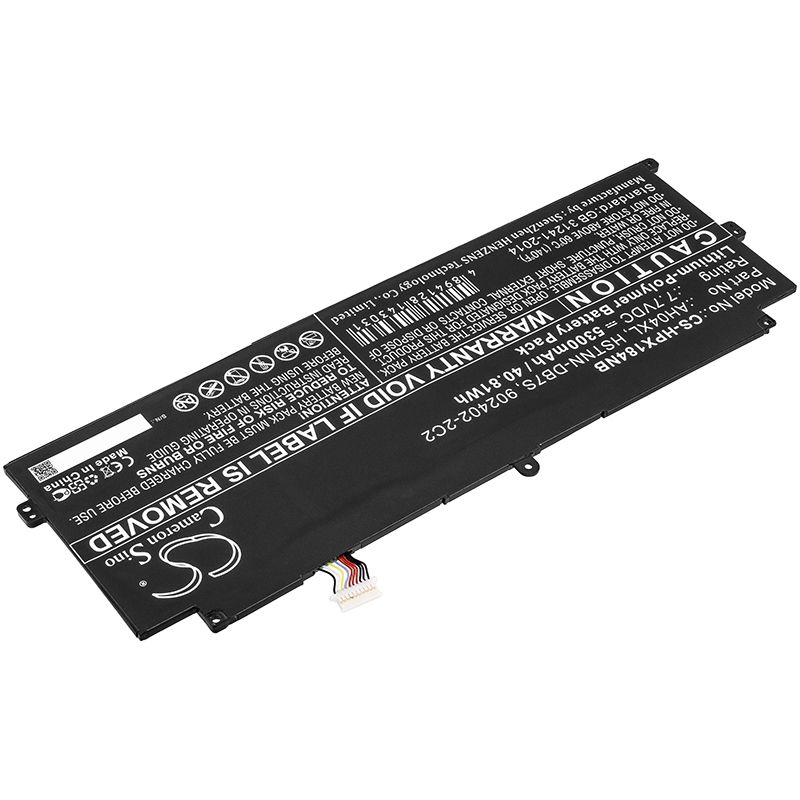 Li-Polymer Battery fits Hp, spectre X2 12 Detachable Pc, spectre X2 Detachable, spectre X2 Detachable 12t 7.7V, 5300mAh Notebook & Laptop Cameron Sino Technology Limited