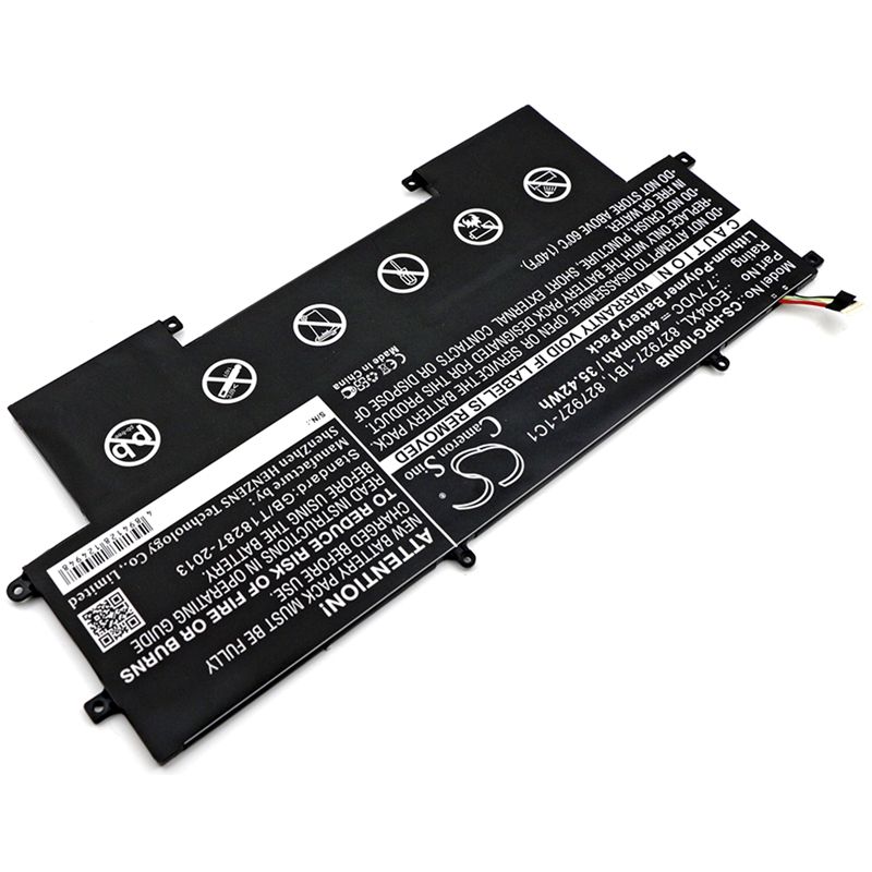 Li-Polymer Battery fits Hp, elitebook Folio G1, elitebook Folio G1 Subnotebook 7.7V, 4600mAh Notebook & Laptop Cameron Sino Technology Limited