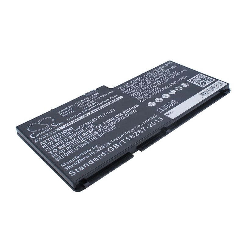 Li-Polymer Battery fits Hp, envy 13, envy 13-1000, envy 13-1001tx 14.8V, 2700mAh Notebook & Laptop Cameron Sino Technology Limited