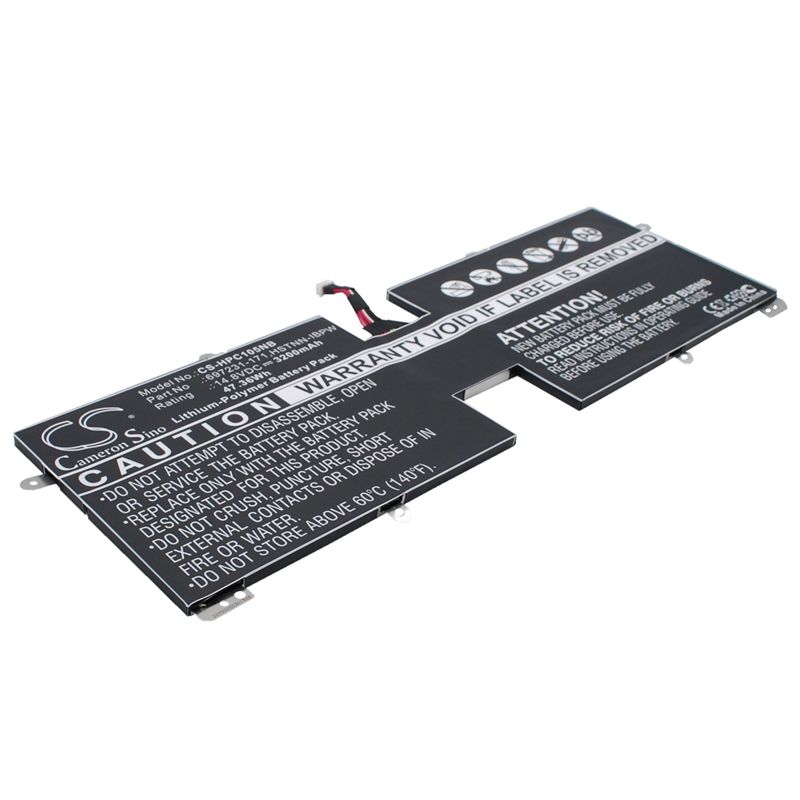 Li-Polymer Battery fits Hp, spectre Xt Touchsmart 15-4000eg, tpn-c105 14.8V, 3200mAh Notebook & Laptop Cameron Sino Technology Limited