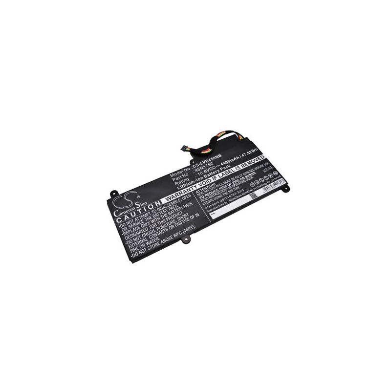 Li-ion Battery fits Lenovo, thinkpad E450, thinkpad E450 20dc003wus, thinkpad E450 20dc004cus 10.8V, 4400mAh Notebook & Laptop Cameron Sino Technology Limited