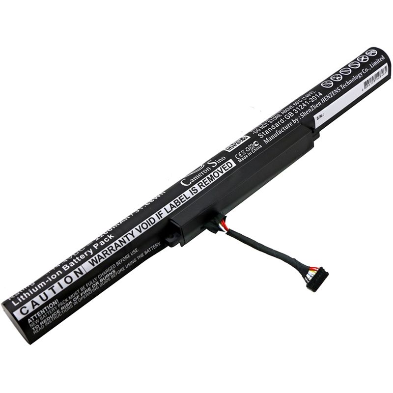 Li-ion Battery Fits Lenovo, V4000-ise, Xiaoxin V4000, Y50c 14.4v, 2200mah Notebook & Laptop Cameron Sino Technology Limited